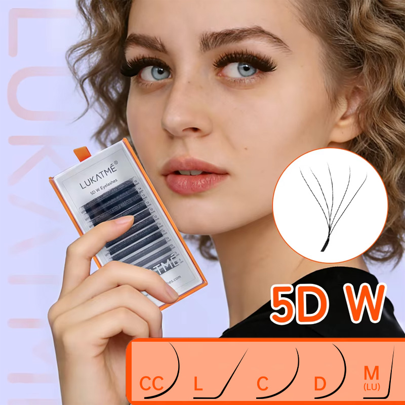 Eyelash Extension Mega Volume - 루카트메 5D W 속눈썹 연장 울트라