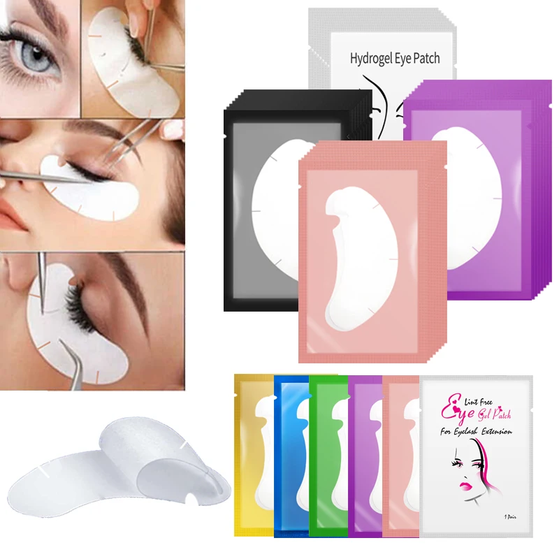 Under Eye Gel - 50/100PCS U 모양 속눈썹 패드 접목