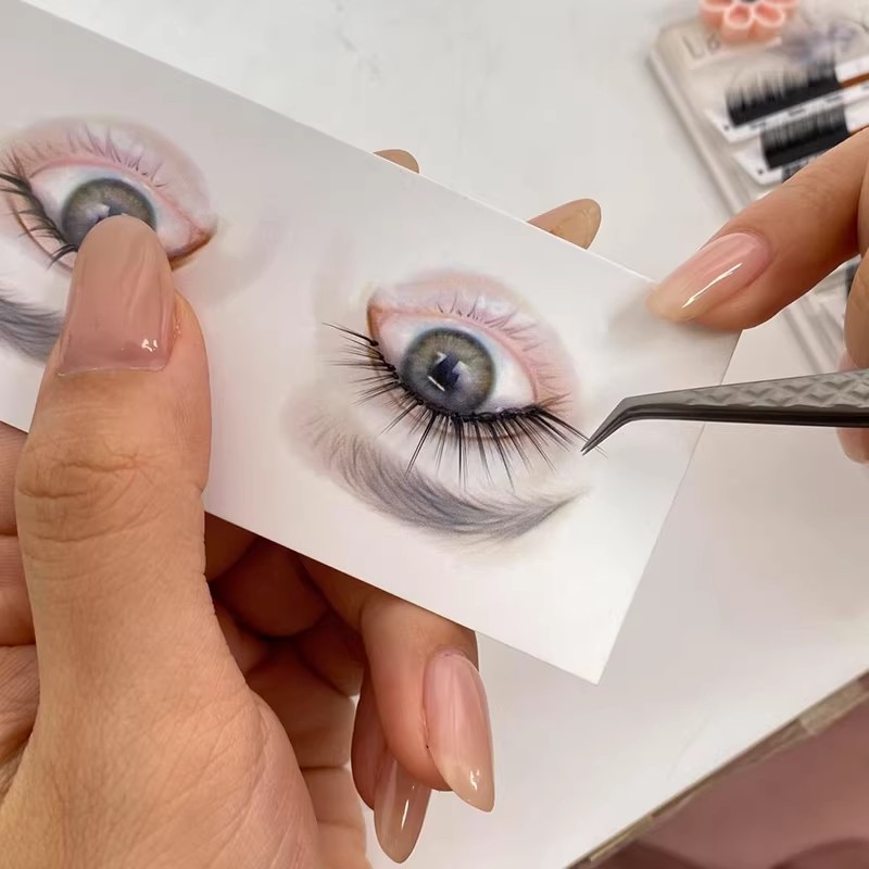 Eyelash Extension Aftercare - 초보자를 위한 재사용 가능한 속눈썹 매핑