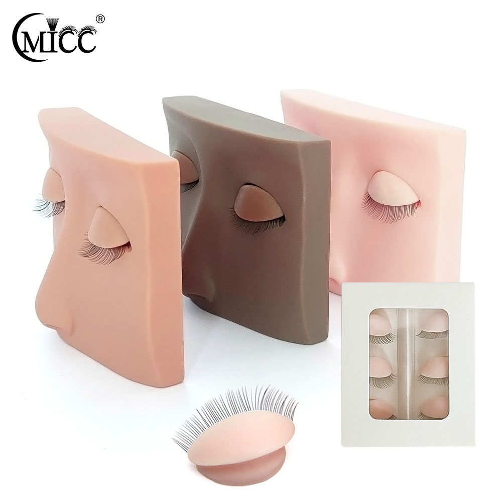 Eyelash Extension Aftercare - 탈부착 가능한 눈꺼풀이 있는 실리콘 화장품