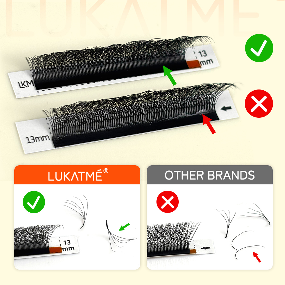 루카트메 5D W 속눈썹 연장 울트라 소프트 0.07  - Eyelash Extension Mega Volume 리뷰 및 가격