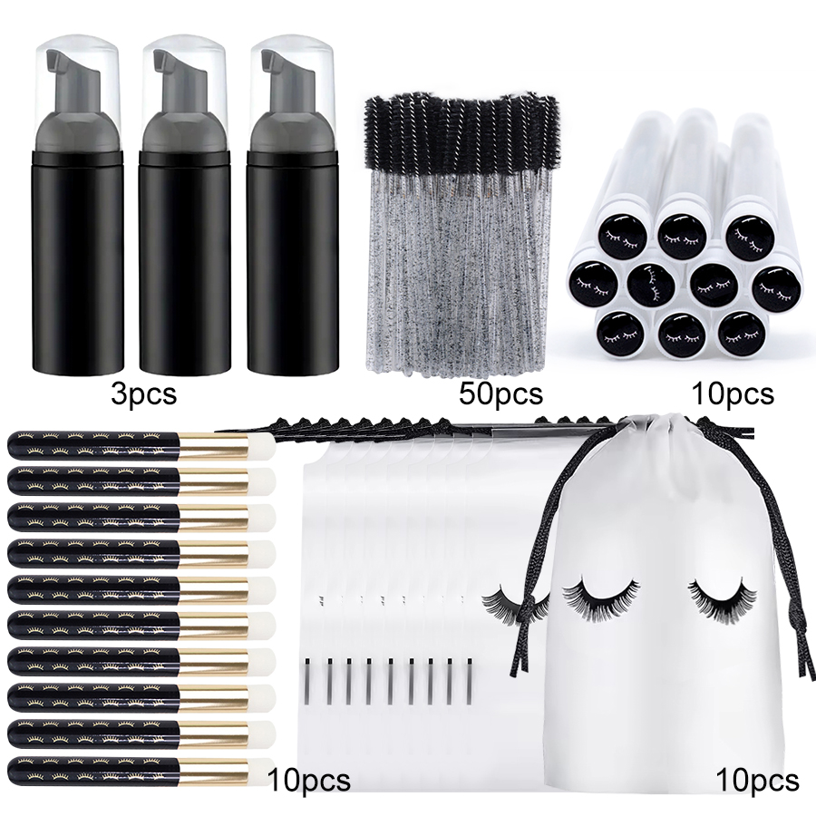 83개 속눈썹 샴푸 병 브러쉬 세트 (속눈썹 연장용 부 - Eyelash Extension Aftercare 리뷰 및 가격