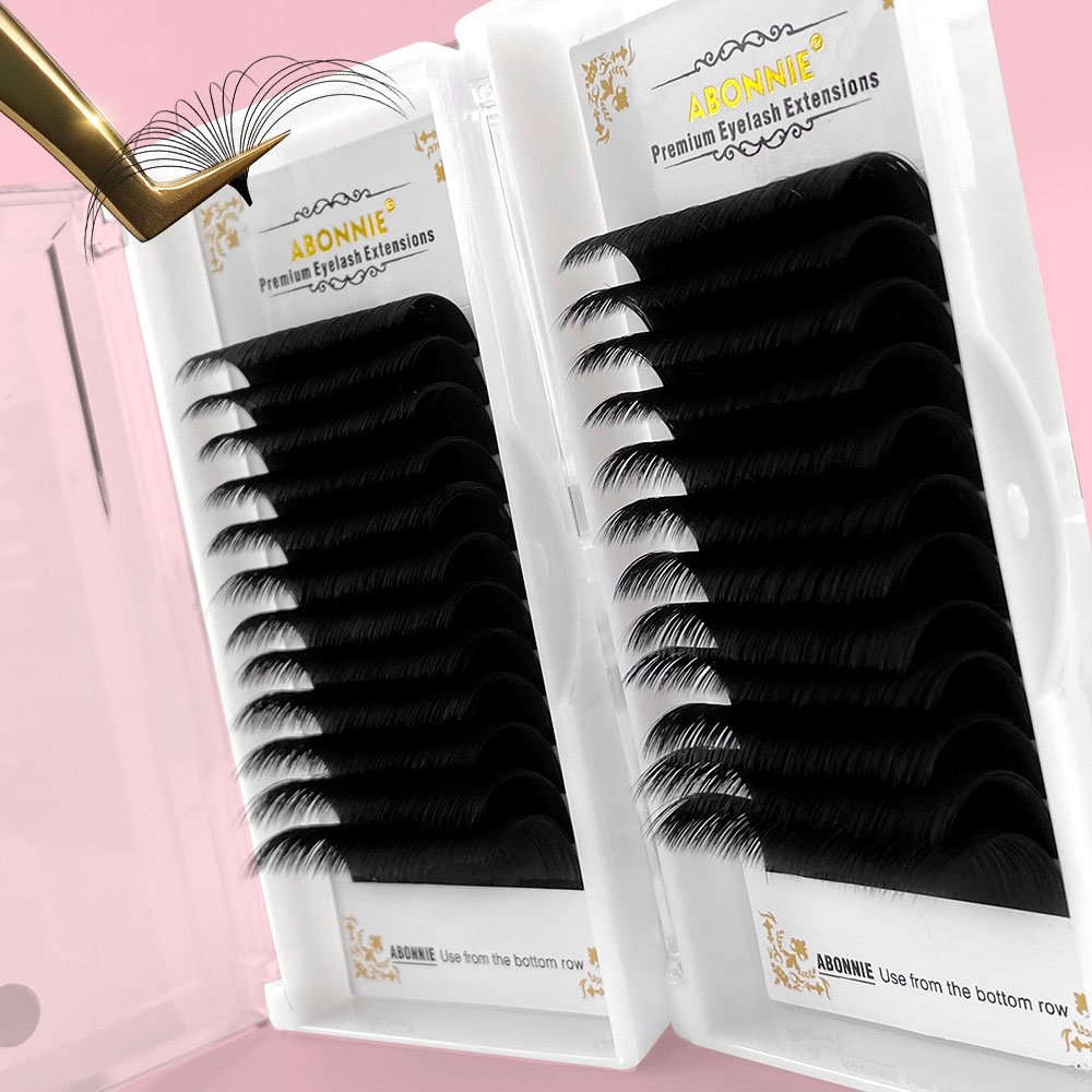Abonnie 0.03-0.10mm 간편한 팬 속눈썹  - Eyelash Extension Mega Volume 리뷰 및 가격
