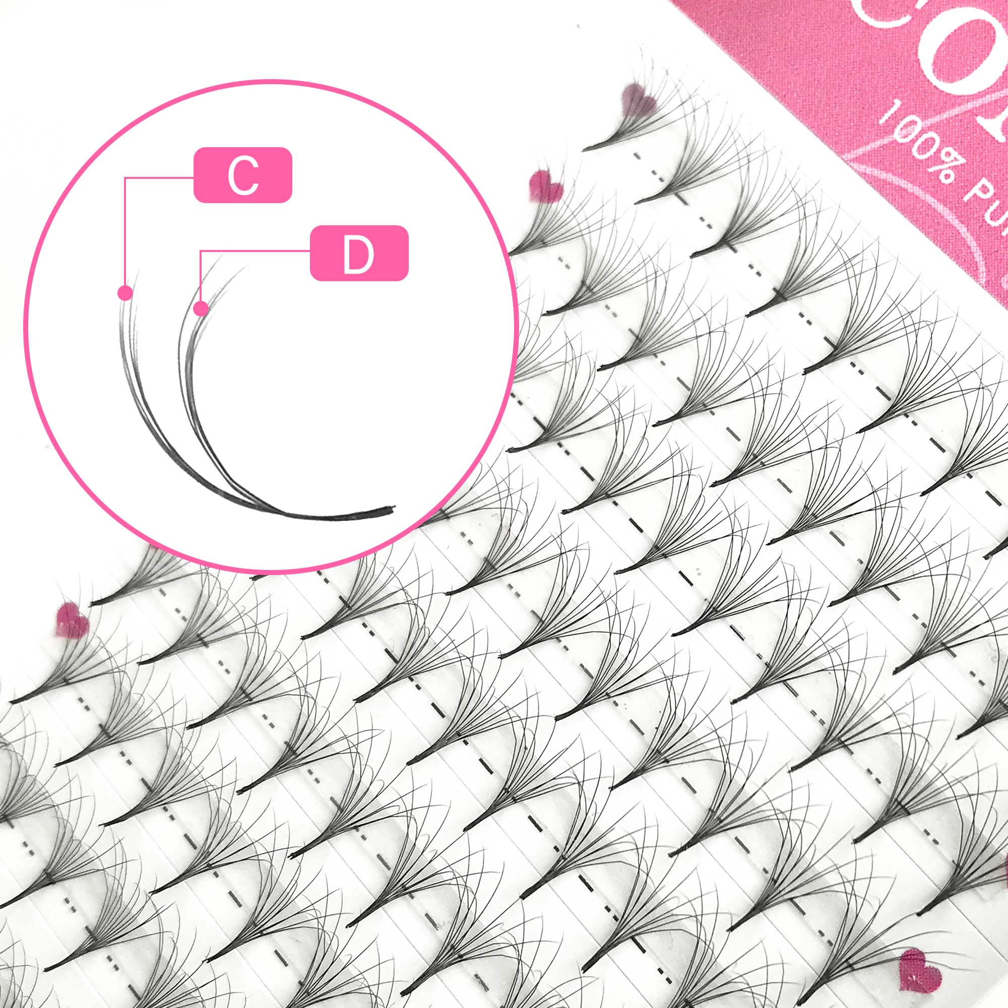 COMANGO 예쁜 더블 레이어 푹신한 미리 만들어진  - Eyelash Extension Mega Volume 리뷰 및 가격