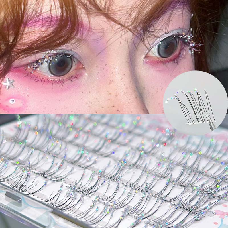 믹시아오허 한국 스타일 셀프 접착 다이아몬드 속눈썹 별 - Eyelash Extension Korean Style 리뷰 및 가격