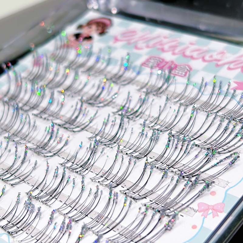 믹시아오허 한국 스타일 셀프 접착 다이아몬드 속눈썹 별 - Eyelash Extension Korean Style 리뷰 및 가격