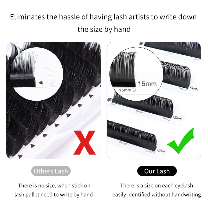 윙키 뷰티 맞춤형 로고 개별 속눈썹 익스텐션 실크 속눈 - Eyelash Extension For Asian Eyes 리뷰 및 가격