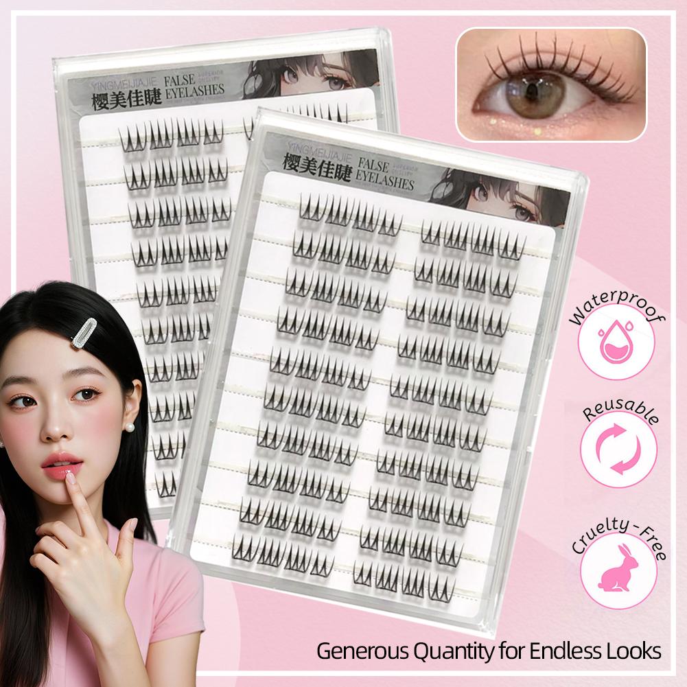 U자형 무접착 인조 속눈썹 대용량 한국 스타일 투명 단 - Eyelash Extension Korean Style 리뷰 및 가격