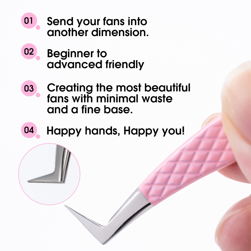 고정밀 속눈썹 연장용 핀셋 (파이버 팁) 전문 볼륨 아 - Isolation Tweezer Curved 리뷰 및 가격