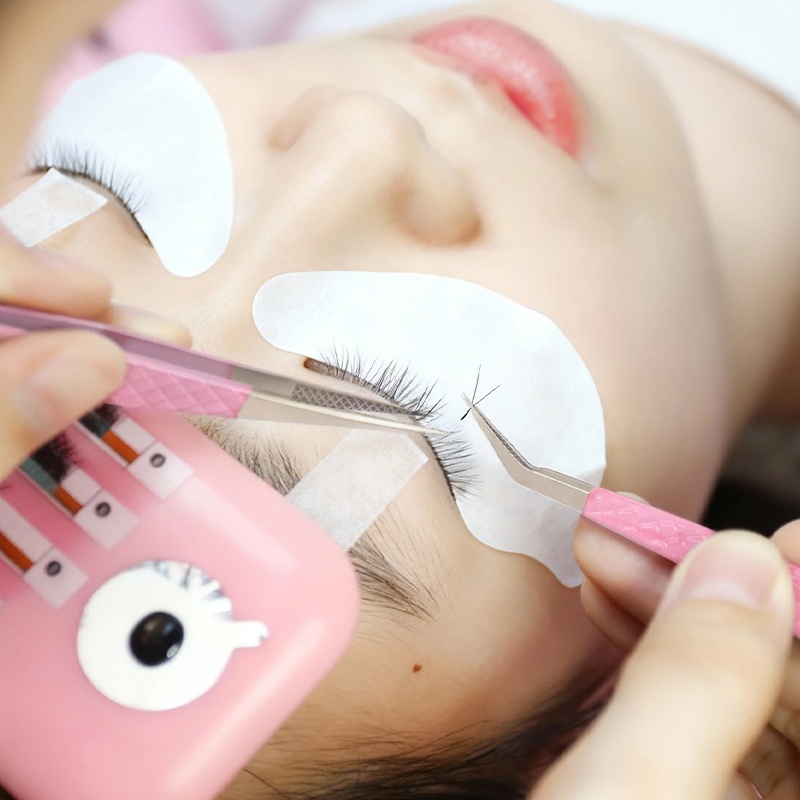 고정밀 속눈썹 연장용 핀셋 (파이버 팁) 전문 볼륨 아 - Isolation Tweezer Curved 리뷰 및 가격